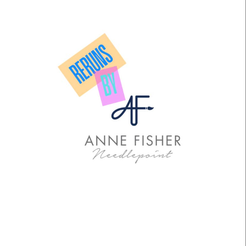 Logo of Anne Fisher Nerdlepoint with colorful design elements on a white background
